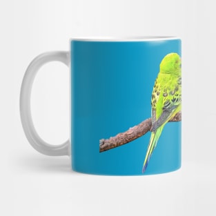 Cute budgie couple Mug